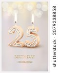 happy birthday greeting card... | Shutterstock .eps vector #2079238858