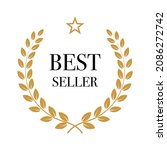 best seller award icon badge... | Shutterstock .eps vector #2086272742