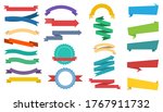 colorful stickers  labels... | Shutterstock .eps vector #1767911732