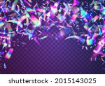 Birthday Sparkles. Laser Prism. Blur Prismatic Backdrop. Pink Shiny Tinsel. Cristal Glitter. Surreal Art. Holiday Foil. Glitch Background. Purple Birthday Sparkles