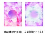 hipster fluid. motion dots.... | Shutterstock .eps vector #2155844465