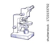 Microscope Drawing vector clipart image - Free stock photo - Public ...