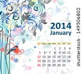 Calendar For 2014  January