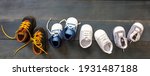 Baby First Steps. Four Pairs Of ...