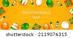 banner of indian independence... | Shutterstock .eps vector #2119076315