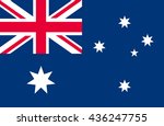 australia flag | Shutterstock .eps vector #436247755