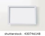 blank picture frame design for... | Shutterstock . vector #430746148