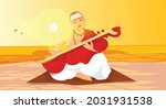 muthuswami dikshitar the great... | Shutterstock .eps vector #2031931538