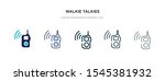walkie talkies icon in... | Shutterstock .eps vector #1545381932