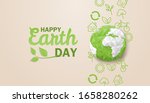 happy earth day. ecology... | Shutterstock .eps vector #1658280262