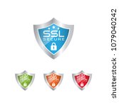ssl secure vector icon | Shutterstock .eps vector #1079040242