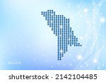 abstract pixel map of moldova... | Shutterstock .eps vector #2142104485