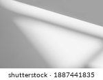 Small photo of Abstract shadow and striped diagonal light background on white wall from window, architecture dark gray and sunshine diagonal geometric effect overlay for backdrop and mockup design