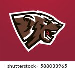 colorful logo  identity  mascot ... | Shutterstock .eps vector #588033965