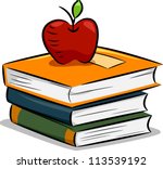 Books Free Clipart Apple - ClipArt Best