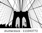 Brooklyn Bridge  New York City.