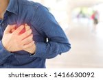 Men Have Chest Pain Caused By...