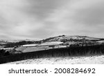 Snow Covered Pennine Landscape...