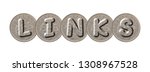 links written with old british... | Shutterstock . vector #1308967528