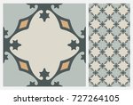 arabic patter style tiles for... | Shutterstock .eps vector #727264105