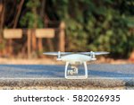 drone quad copter with high resolution digital camera