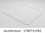3d render white tablet computer ... | Shutterstock . vector #1780711982