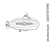 Submarine Silhouette Vector Clipart image - Free stock photo - Public ...