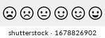 emoticons set. emoji faces... | Shutterstock .eps vector #1678826902