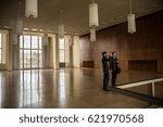 Small photo of BERLIN - MARCH 2017: Interior of ESMT building in Berlin, Germany