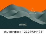 landscape background with... | Shutterstock .eps vector #2124934475