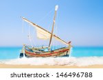 Fishing Boat In The Ionian Sea...