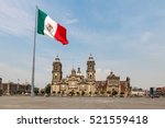 Panoramic View Of Zocalo And...