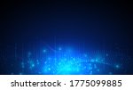 circuit technology background... | Shutterstock .eps vector #1775099885