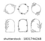 set of vector decoration... | Shutterstock .eps vector #1831746268