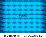 polygon abstract on blue... | Shutterstock .eps vector #1790230352