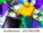 Blank Burnable, Recordable, Writeable & Rewriteable CDs & DVDs with Opened and Closed Multi-color and Black Slim Jewel Cases 