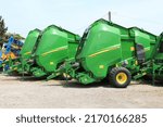 Small photo of John Deere harvester for sale at Hecker in Gutersloh, Germany, 05-30-2022