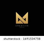 letter m logo design  creative...