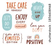 motivational quotes with... | Shutterstock .eps vector #1856608468