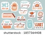motivational patches collection.... | Shutterstock .eps vector #1857364408