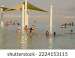 Israel. Dead Sea Ein Bobek....
