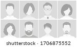 default placeholder avatar... | Shutterstock .eps vector #1706875552