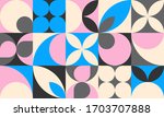 geometric abstract background... | Shutterstock .eps vector #1703707888