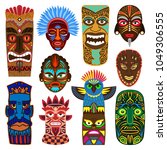 Tribal Mask Vector Masking...