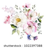 Decorative Watercolor Flowers....
