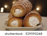 Austrian Schaumrollen - Puff pastry with filling