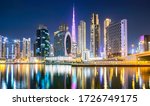 dubai city ultramodern skyline  ... | Shutterstock . vector #1726749175