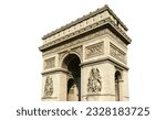 Arc de triomphe  carved on...