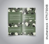 vector two fold brochure design ... | Shutterstock .eps vector #479173048