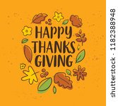 Thanksgiving Day. Logo  Text...